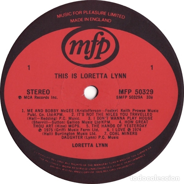Discos de vinilo: This Is Loretta Lynn - Loretta Lynn - Foto 3