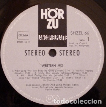 Discos de vinilo: Western Mix - Recopilatorio - Foto 3
