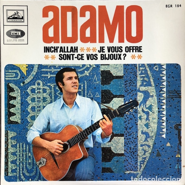 Discos de vinilo: Inch Allah - Adamo - Foto 1