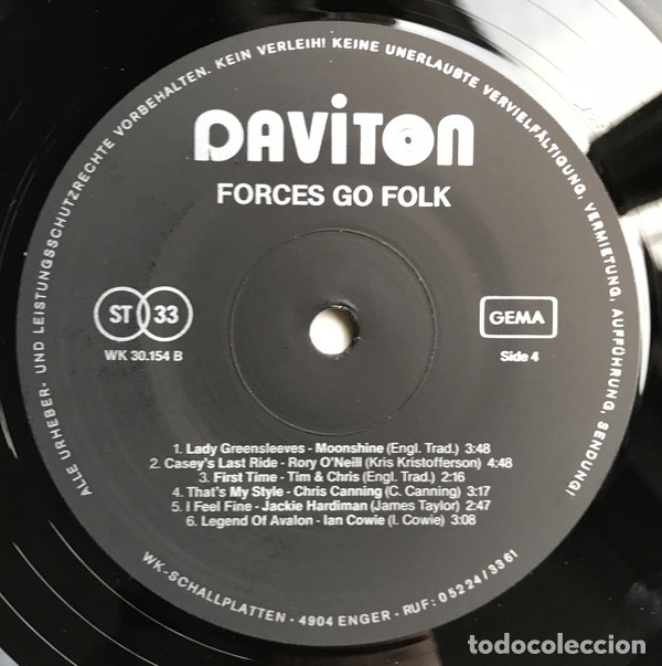 Discos de vinilo: Forces Go Folk - (2 LPs) - Foto 4