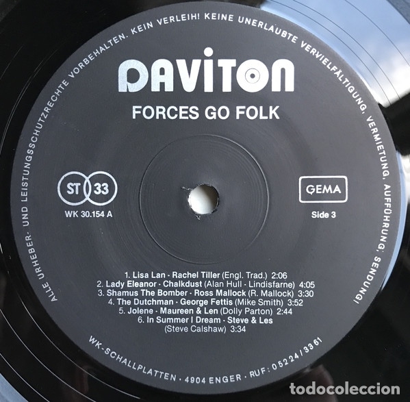 Discos de vinilo: Forces Go Folk - (2 LPs) - Foto 5