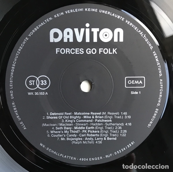 Discos de vinilo: Forces Go Folk - (2 LPs) - Foto 7