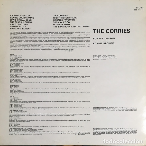 Discos de vinilo: Kishmuls Galley - The Corries - Foto 2
