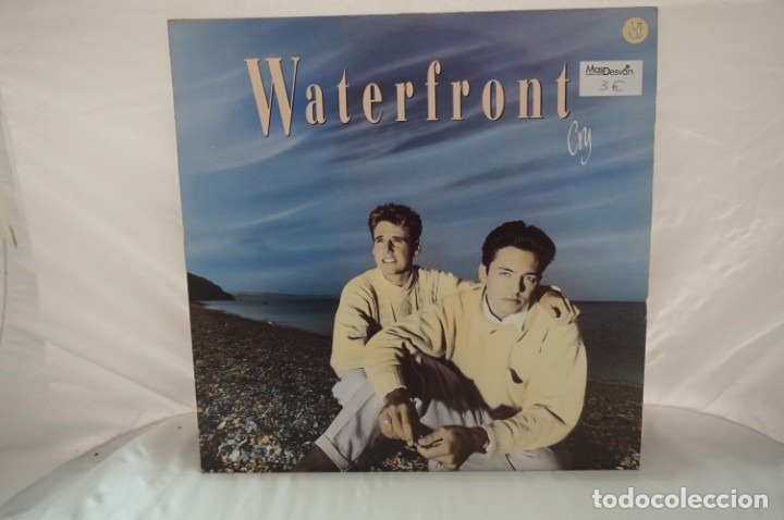 Discos de vinilo: MAXI SINGLE - waterfront / CRY / POLYDOR POL 122 - Foto 1