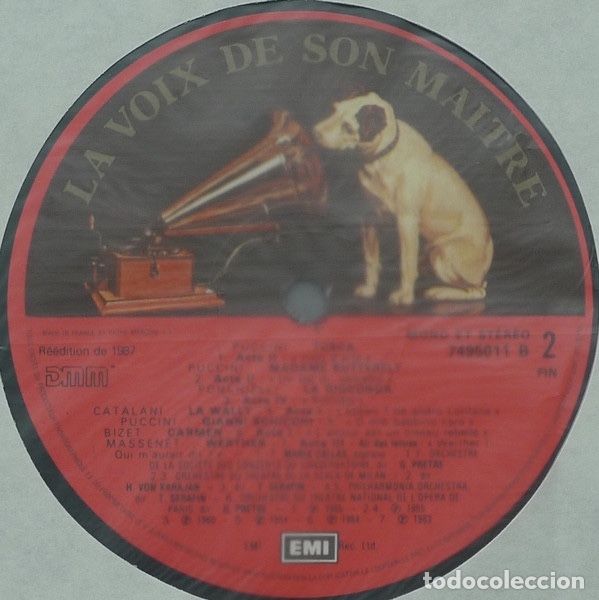 Discos de vinilo: La Voix Du Si&egrave;cle - Maria Callas - Foto 3