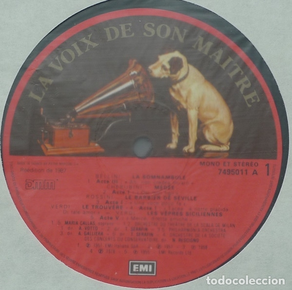Discos de vinilo: La Voix Du Si&egrave;cle - Maria Callas - Foto 4