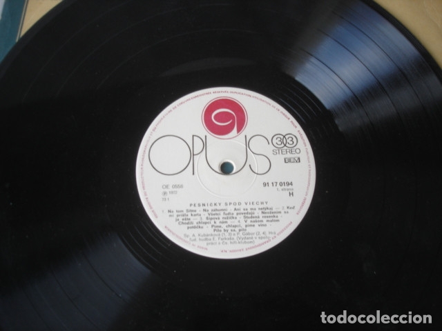 Discos de vinilo: Rinaldo Ol&aacute;h     Rinaldo Ol&aacute;h &ndash; Pesničky Spod Viechy - Foto 1