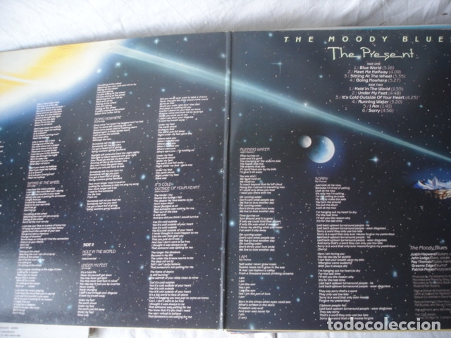 Discos de vinilo: The Moody Blues  The Present - Foto 2