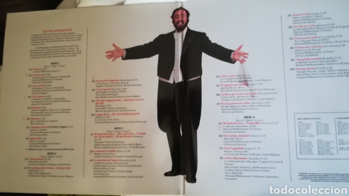 Discos de vinilo: Vinilo doble de Pavarotti, editado en Holanda - Foto 2