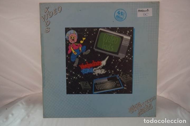 Discos de vinilo: MAXI SINGLE - VODEO KIDS / PAJAROS CARPINTEROS DESDE EL ESPACIO - Foto 1