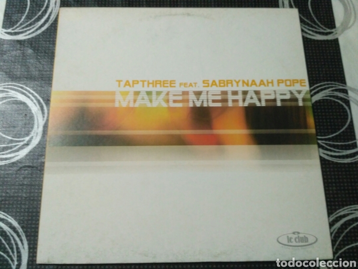Discos de vinilo: Tapthree Feat. Sabrynaah Pope - Make Me Happy - Foto 1