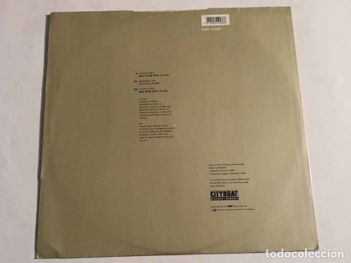 Discos de vinilo: Dionne - Your Lies - 1990 - Foto 2
