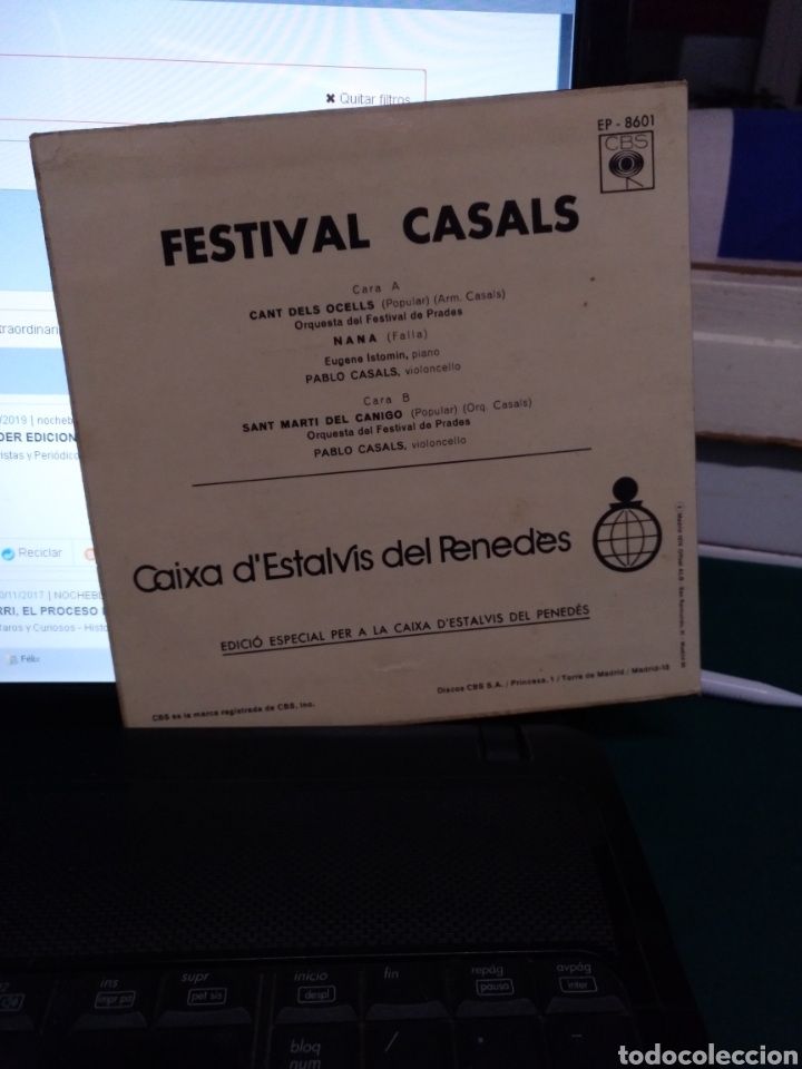 Discos de vinilo: Pau Casals, CBS 1970 - Foto 2