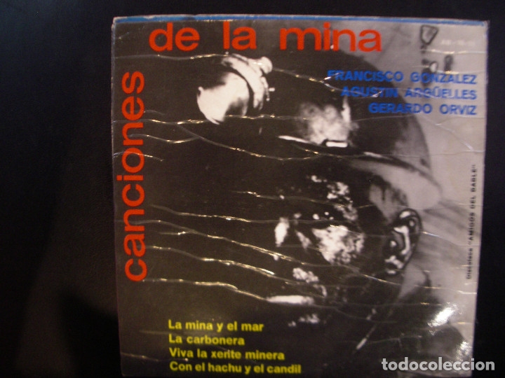 Discos de vinilo: CANCIONES DE LA MINA- EP. - Foto 1