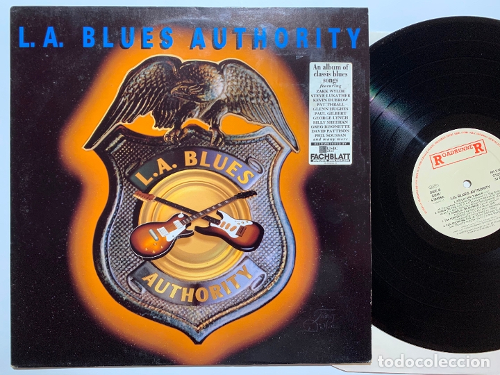 Disques de vinyle: disco lp vinilo L.A. Blues Authority edicion holandesa de 1992