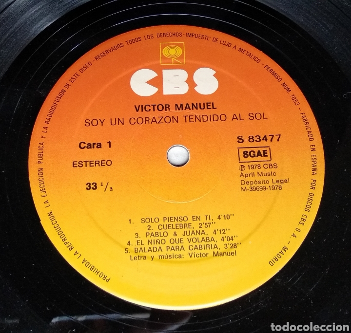 Discos de vinilo: VICTOR MANUEL Y ANA BELEN..... 2 LPs - Foto 6