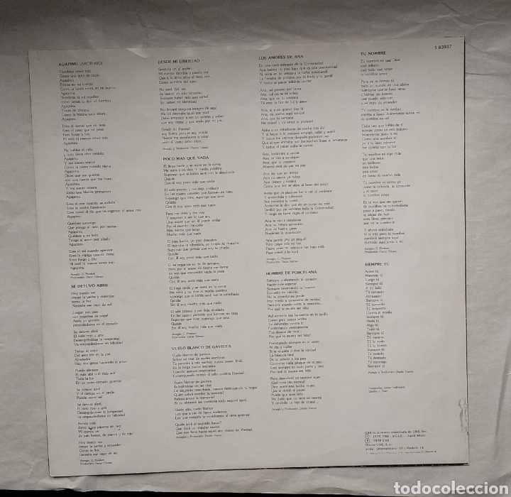 Discos de vinilo: VICTOR MANUEL Y ANA BELEN..... 2 LPs - Foto 11