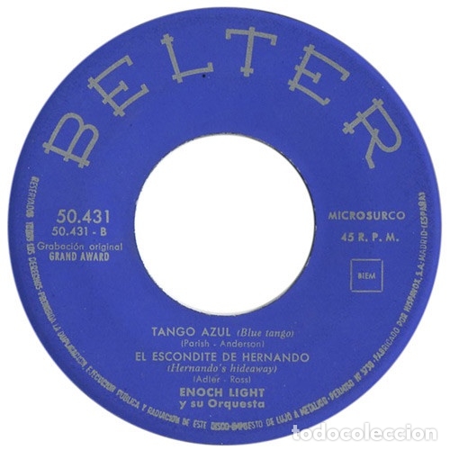 Discos de vinilo: Tangos - Enoch Light And His Orchestra - Foto 4