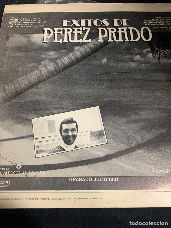 Discos de vinilo: (VIN494) &Eacute;XITOS DE P&Eacute;REZ PRADO ( vinilo Segunda mano ) - Foto 2