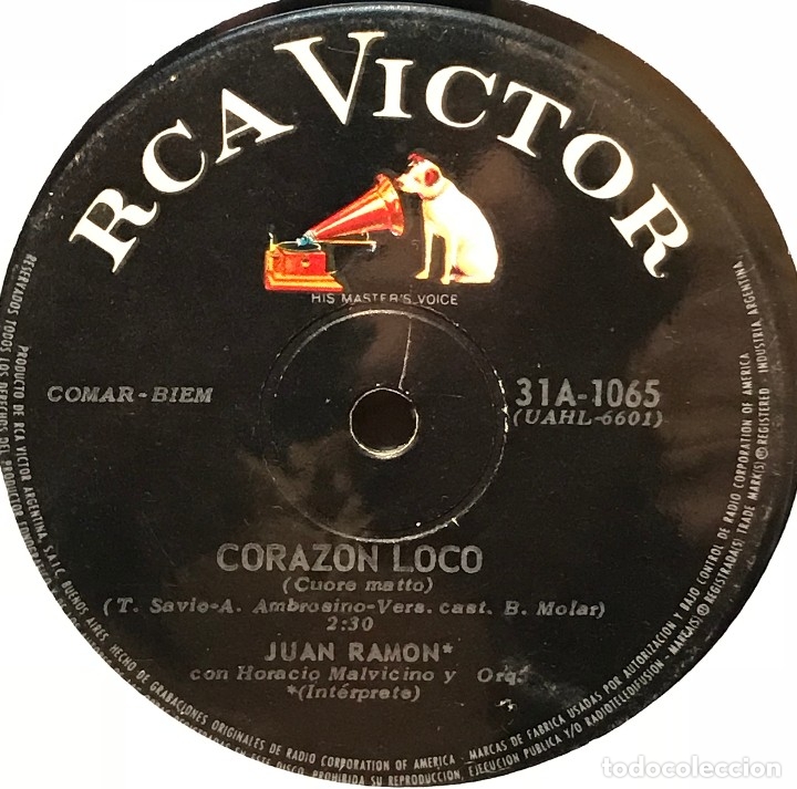 SENCILLO ARGENTINO DE JUAN RAMÓN AÑO 1967 (Música - Discos - Singles Vinilo - Grupos y Solistas de latinoamérica)