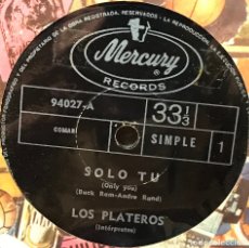 Discos de vinilo: SENCILLO ARGENTINO DE THE PLATTERS AÑO 1968. Lote 122151323