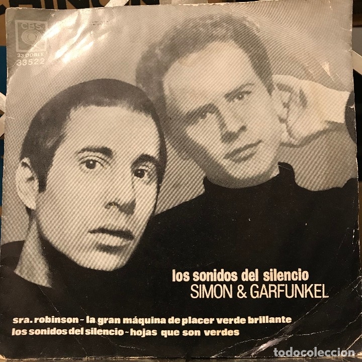 Discos de vinilo: EP argentino de Simon & Garfunkel a&ntilde;o 1968 - Foto 1