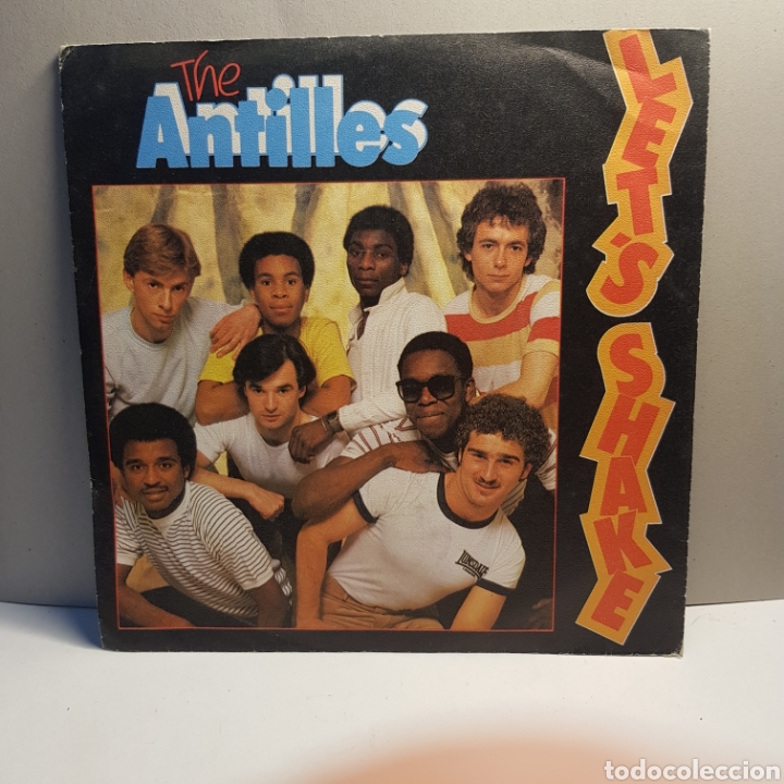 Discos de vinilo: THE ANTILLES - LETS SHAKE - SIMONS MELODY SINGLE - Foto 1