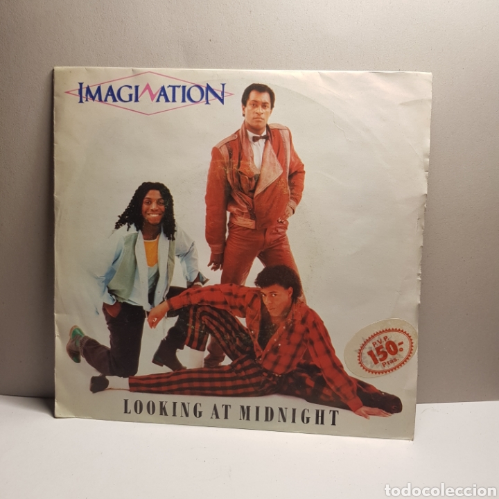 Discos de vinilo: IMAGINATION LOOKING AT MIDNIGHT - FOLLOW ME - SINGLE - Foto 1