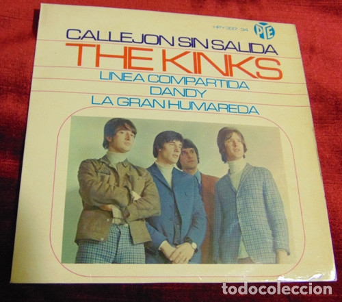 Discos de vinilo: The Kinks&lrm;&ndash; Callejon Sin Salida + 3 - EP 1966 - Foto 1