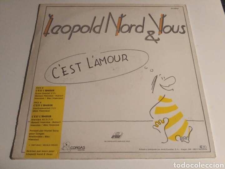Discos de vinilo: Leopold Nord & Vous - Cest Lamour - Foto 2