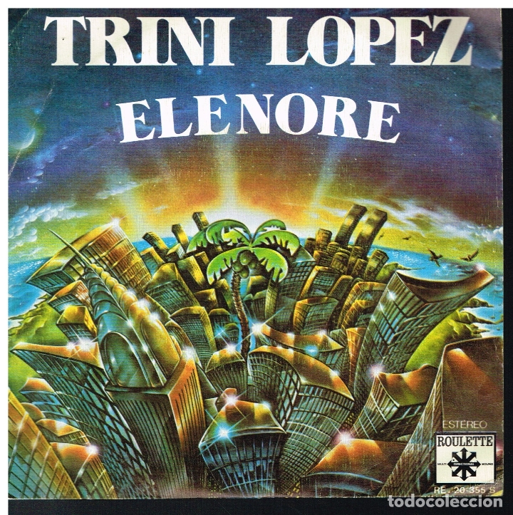 Discos de vinilo: TRINI LOPEZ - ELENORE / LEMON TREE - SINGLE 1978 - Foto 1
