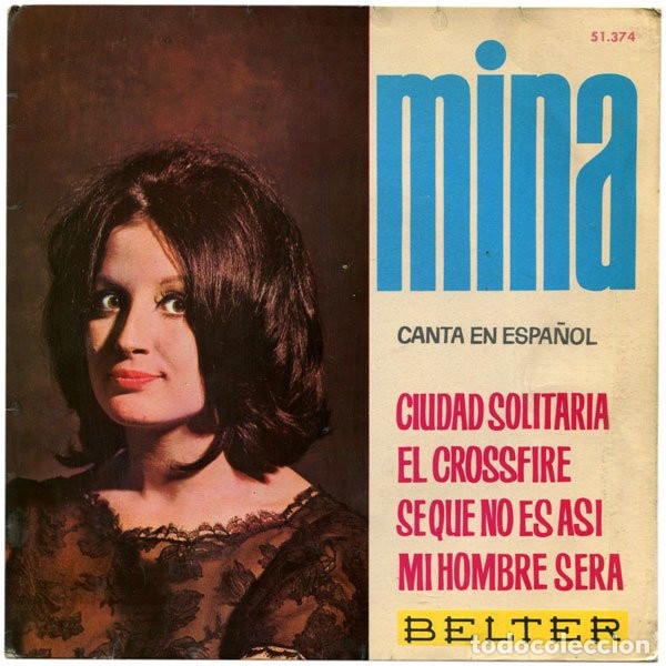 Discos de vinilo: Canta En Espa&ntilde;ol - Mina - Foto 1