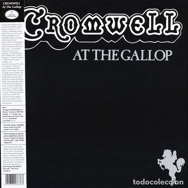 Discos de vinilo: CROMWELL At The Gallop (LP) - Foto 1