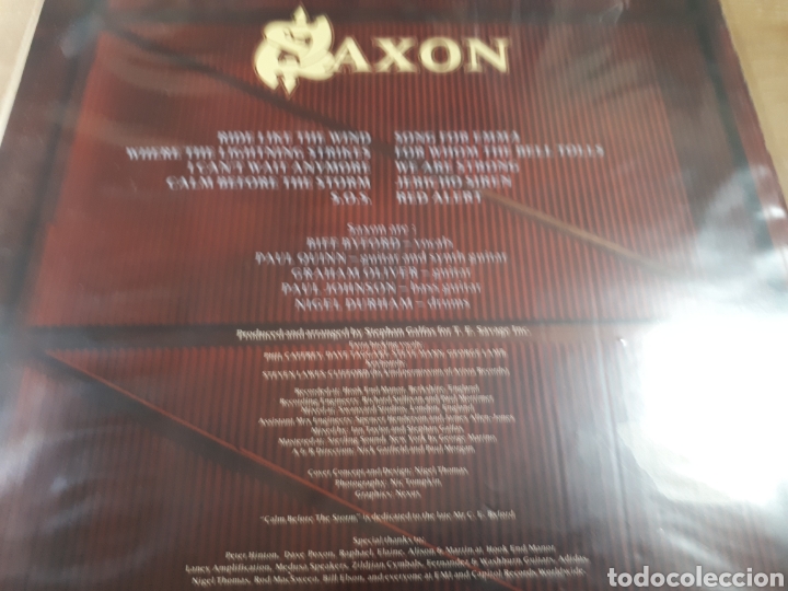 Discos de vinilo: SAXON DESTINY .......... - Foto 2