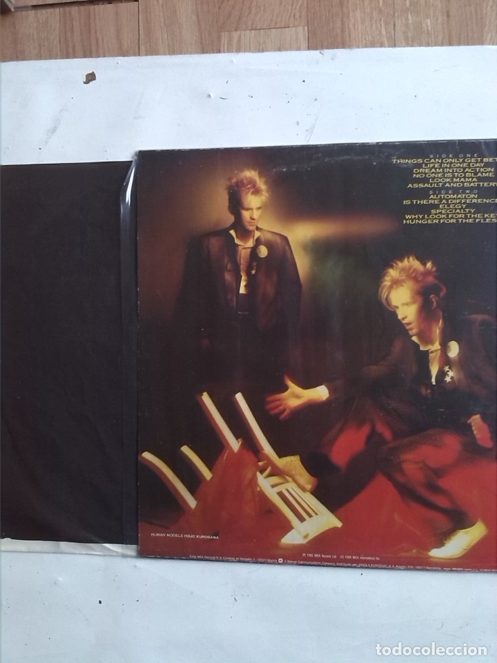 Discos de vinilo: HOWARD JONES DREAM INTO ACTION - Foto 2