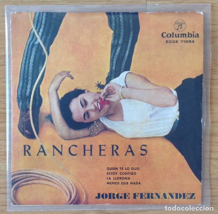 Discos de vinilo: Jorge Fern&aacute;ndez - Rancheras - Foto 1