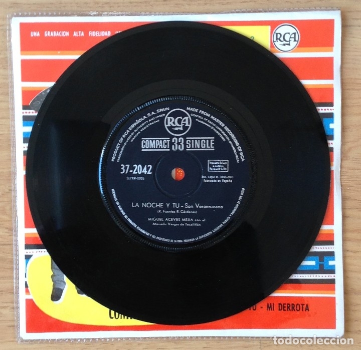 Discos de vinilo: Lote MIGUEL ACEVES - Foto 9