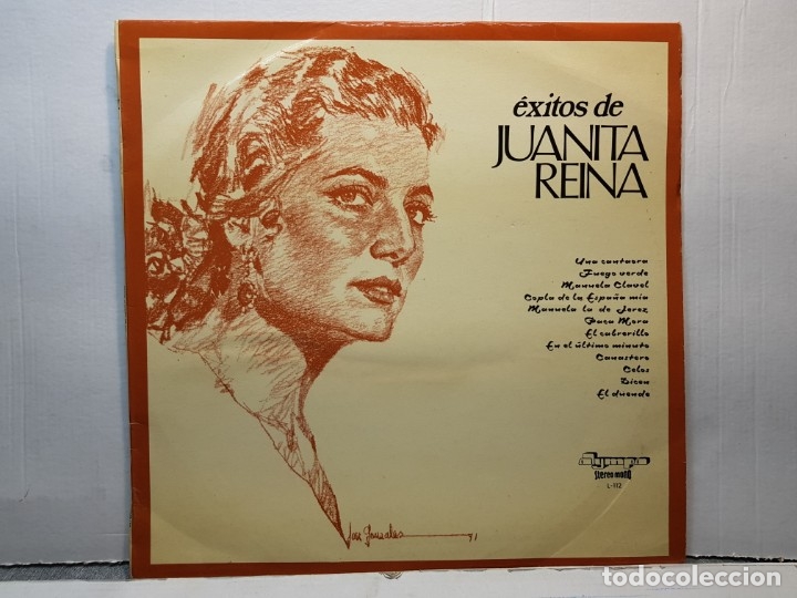 Discos de vinilo: LP-JUANITA REINA - EXITOS en funda original 1973 - Foto 1