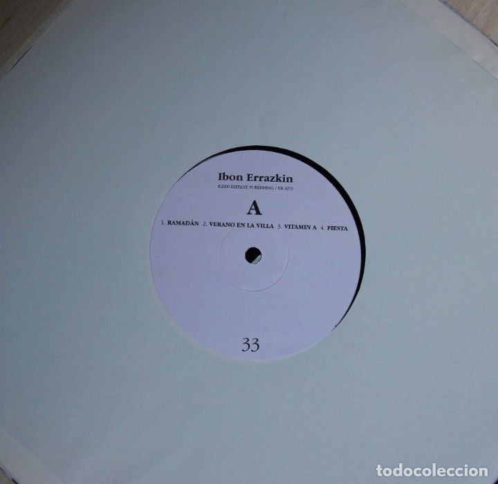 Discos de vinilo: ibon errazkin - lp - elefant records 2000 - Foto 3
