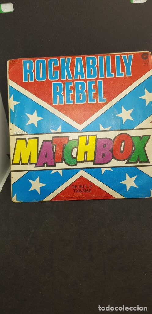Discos de vinilo: MATCHBOX ROCABILLY REBEL 1979 - Foto 2