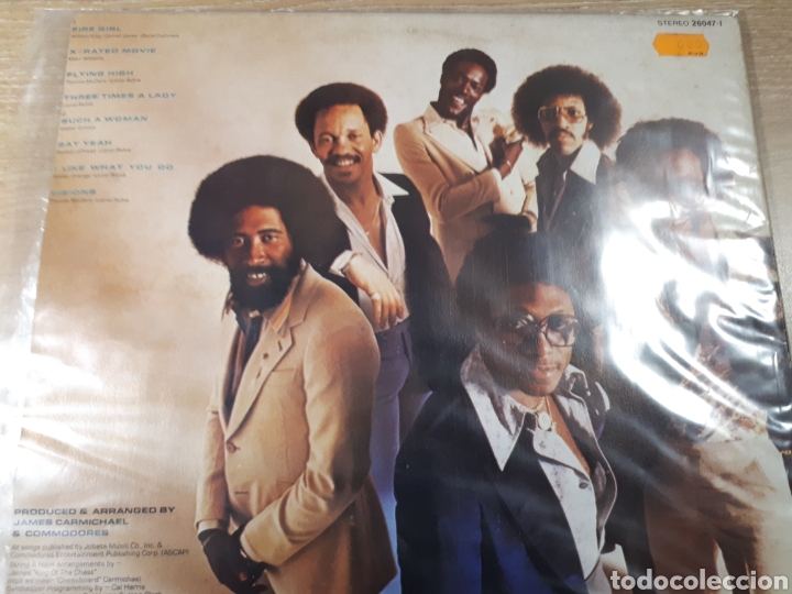 Discos de vinilo: COMMODORES NATURAL HIGH - Foto 2