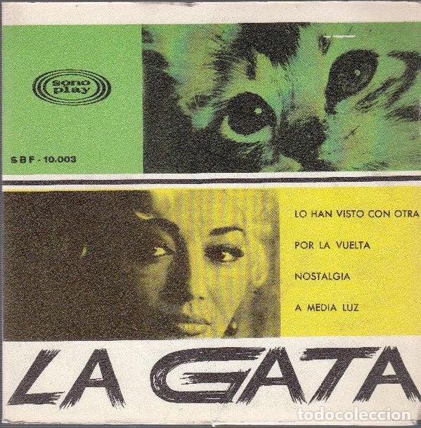 Discos de vinilo: Lo Han Visto Con Otra - La Gata - Foto 1