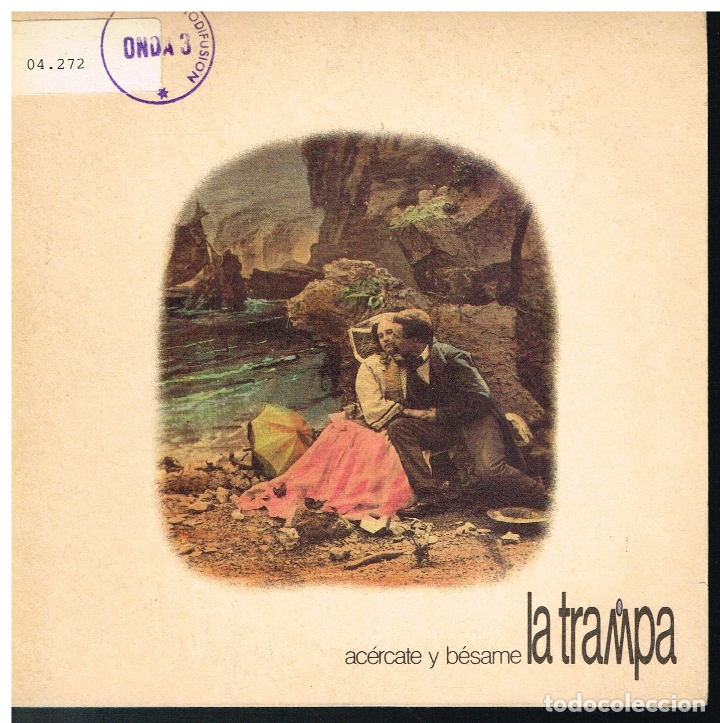 Discos de vinilo: TRANQUILITOS - ACERCATE Y BESAME - SINGLE 1990 - PROMO - Foto 1