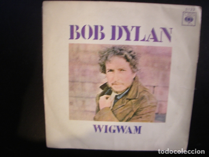 Discos de vinilo: BOB DYLAN- WIGWAM. SINGLE. - Foto 1