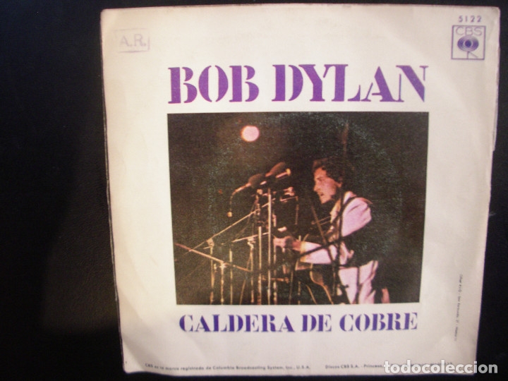 Discos de vinilo: BOB DYLAN- WIGWAM. SINGLE. - Foto 2