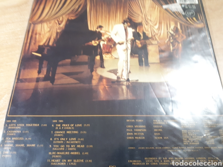 Discos de vinilo: BRYAN FERRY LETS STICK TOGETHER - Foto 2