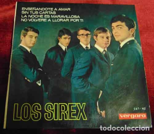 Discos de vinilo: LOS SIREX - ENSE&Ntilde;ANDOTE A AMAR + 3 - EP - Foto 1