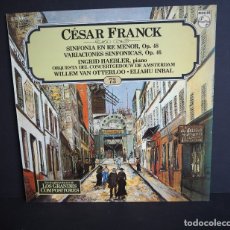 Discos de vinilo: CESAR FRANK. LOS GRANDES COMPOSITORES DE SALVAT. 1982. Lote 182876916