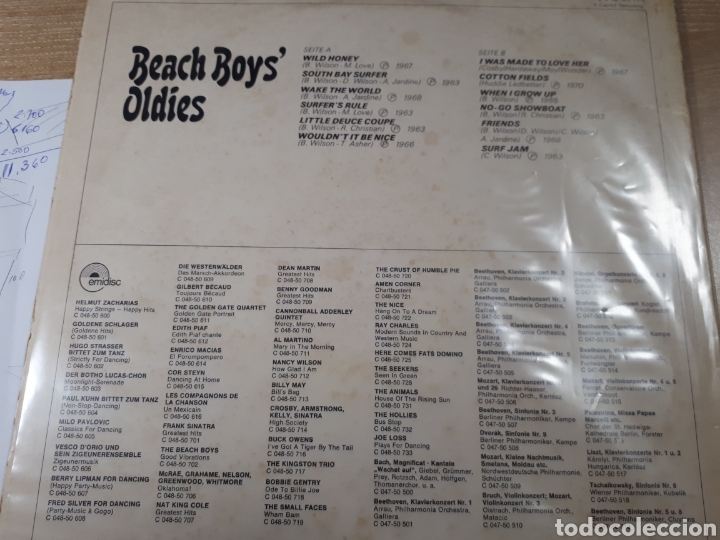 Discos de vinilo: THE BEACH BOYS OLDIES - Foto 2