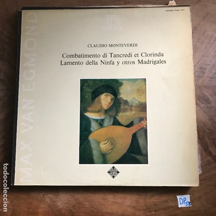 Discos de vinilo: Claudio Monteverdi - Foto 1